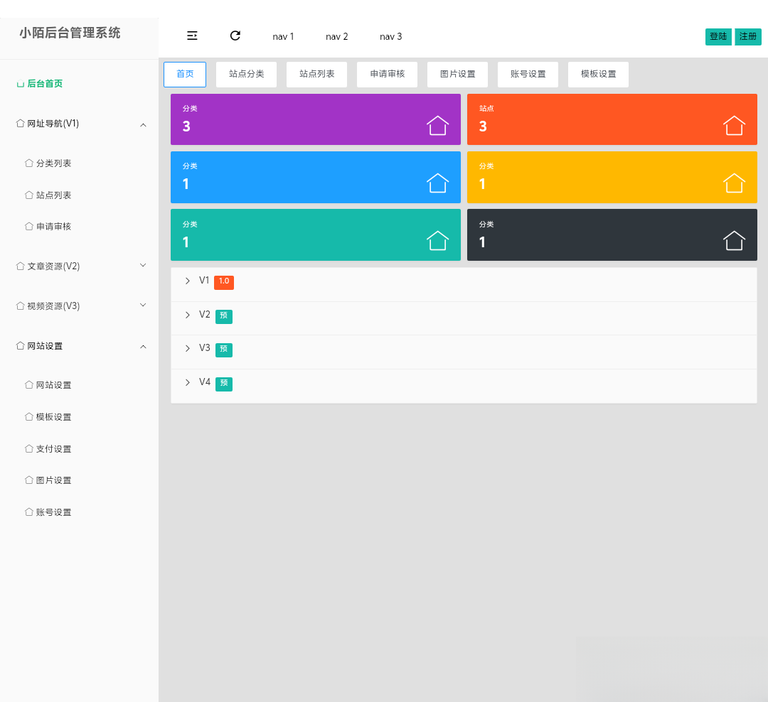 PHP网址导航源码插图1