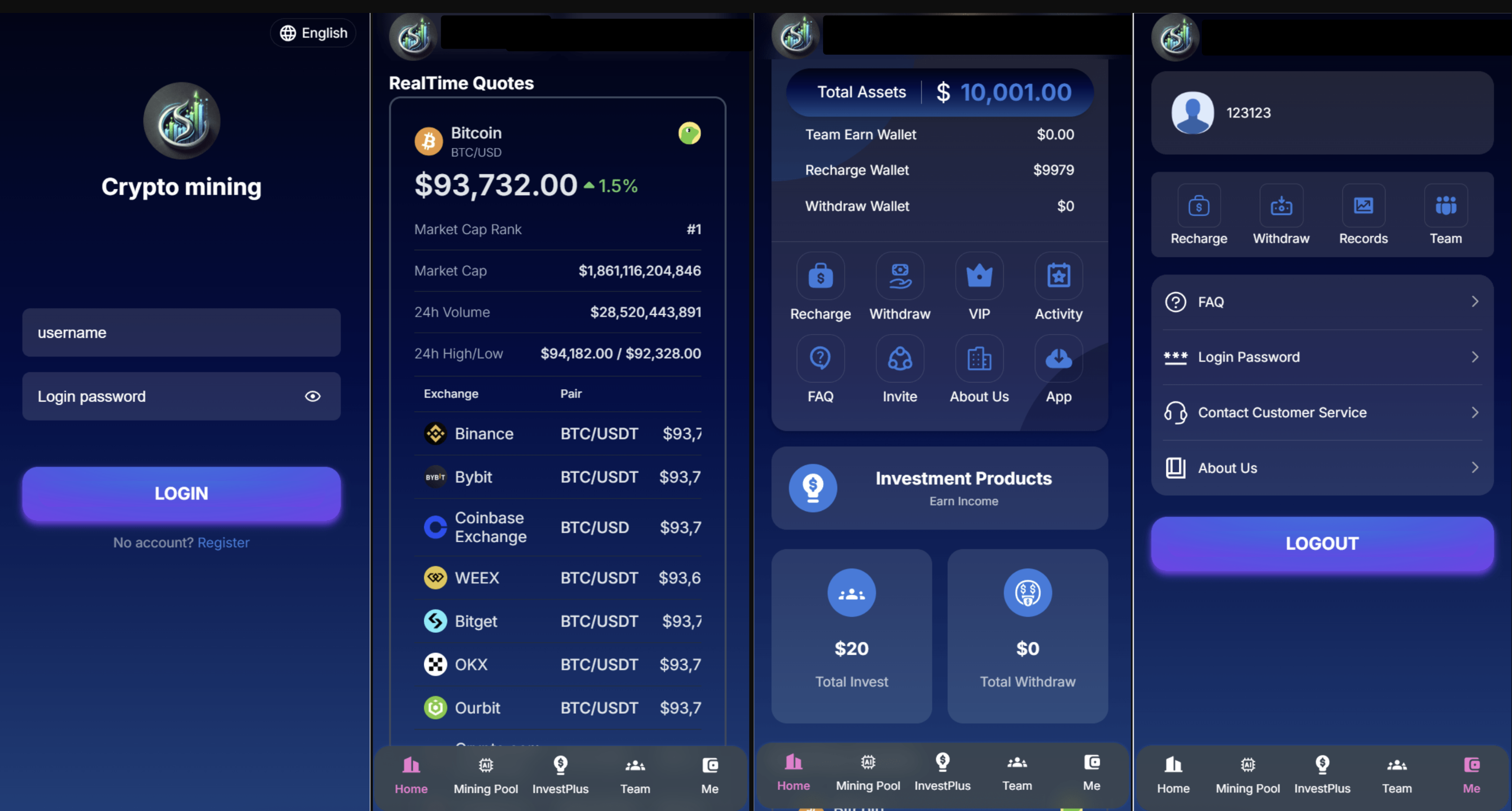 英文投资理财源码挖矿源码投资理财系统源码插图1