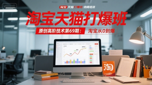 淘宝天猫打爆班原创高阶技术第69期:淘宝从0到爆插图 淘宝天猫打爆班原创高阶技术第69期:淘宝从0到爆插图
