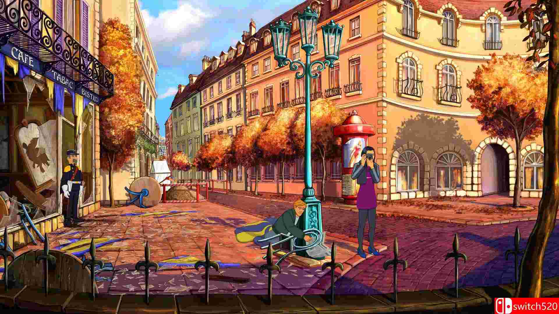 《断剑传说：圣殿阴谋重制版（Broken Sword Shadow of Templars）》v1.10 [英文]插图1