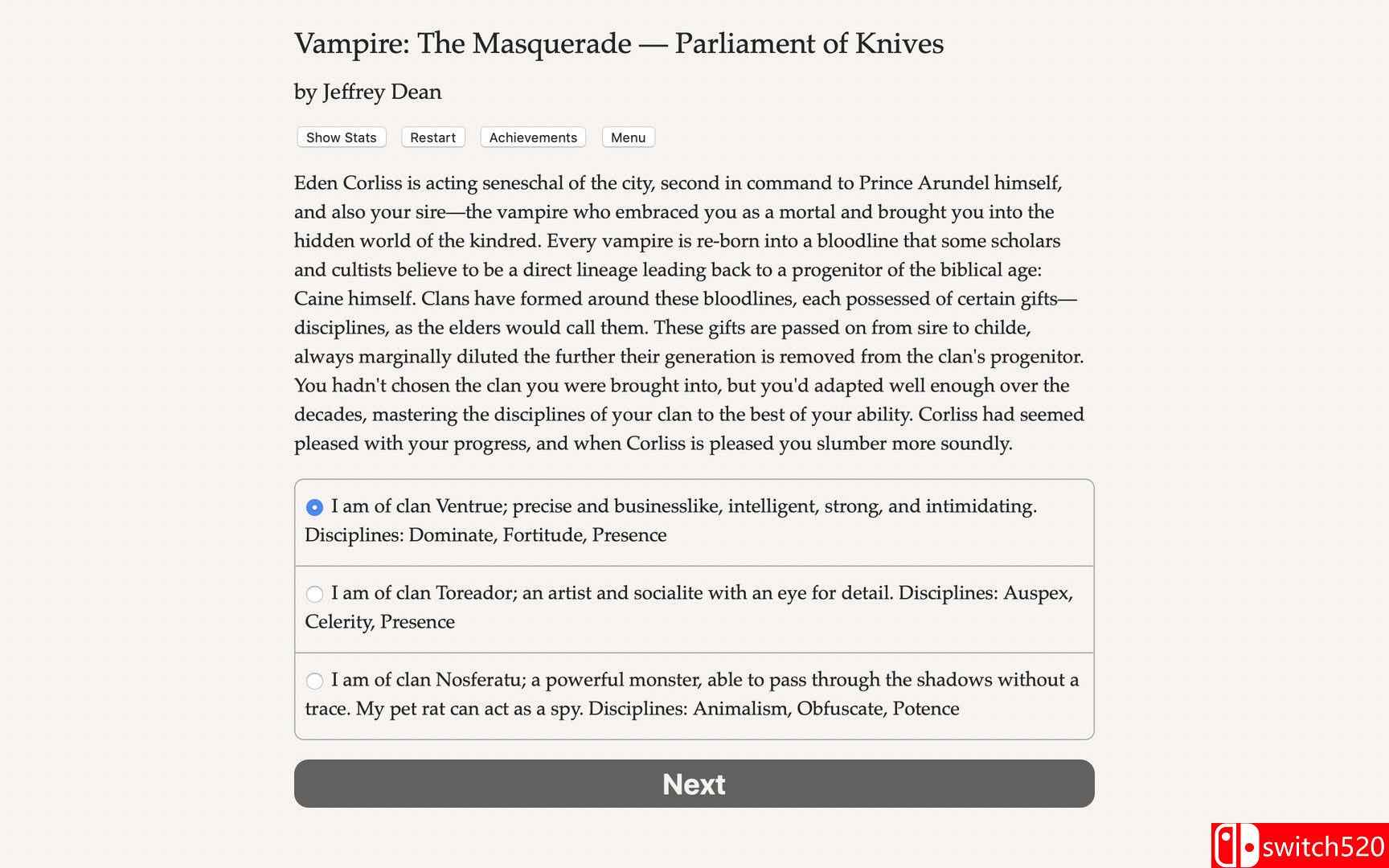 《吸血鬼：避世血族 刀锋议会（Vampire: The Masquerade Parliament Knives）》[英文]插图5