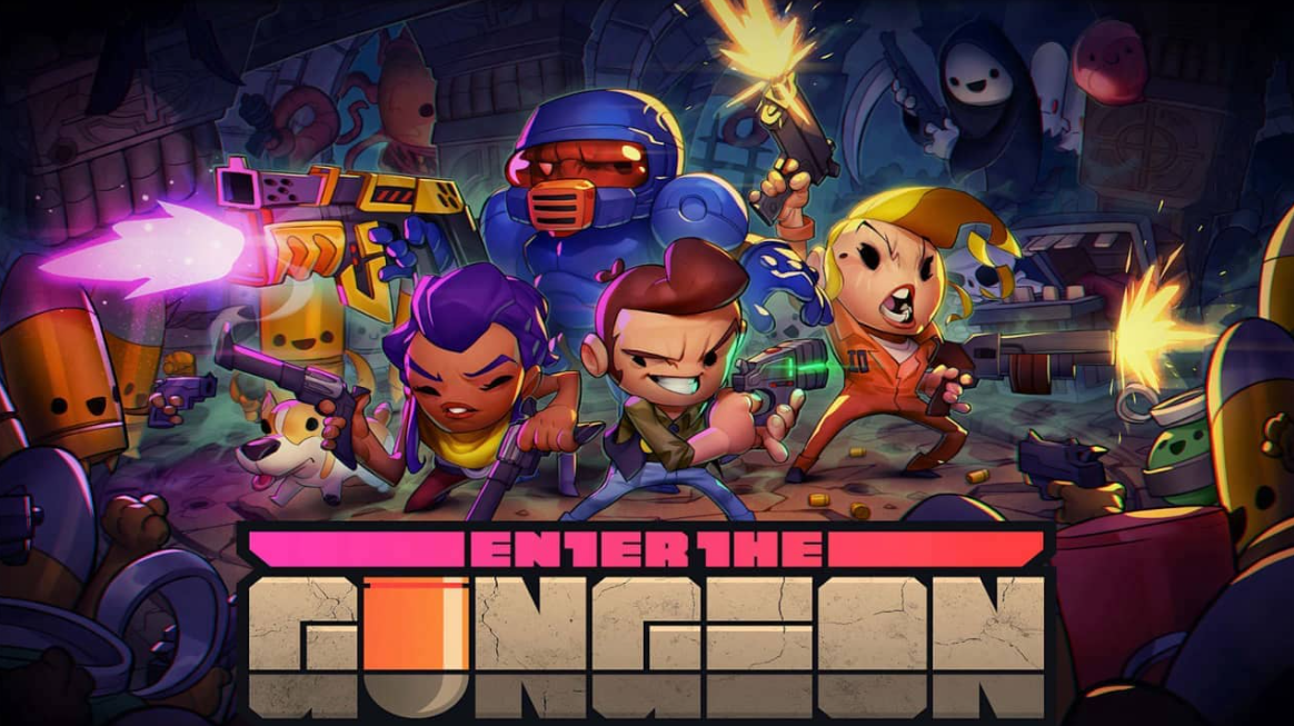 《挺进地牢 Enter the Gungeon》Switch中文版NSP下载 – 含2.1.92补丁