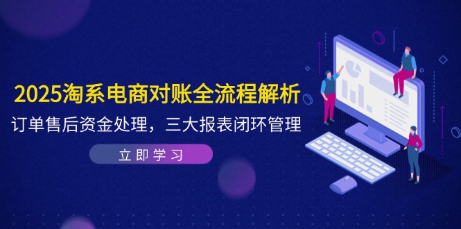2025淘系电商对账全流程解析,订单售后资金处理,三大报表闭环管理插图 2025淘系电商对账全流程解析,订单售后资金处理,三大报表闭环管理插图