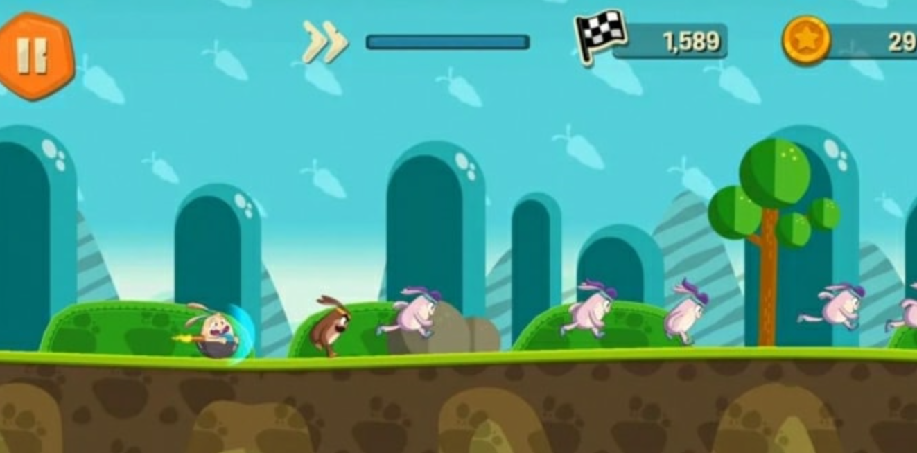 《火箭兔：硬币竞赛 Rocket Rabbit – Coin Race》Switch中文版NSZ下载