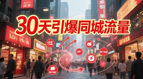 30天引爆同城流量:团购篇 认知篇 流量篇 来客篇 达人篇 老板人设IP篇 投流篇插图 30天引爆同城流量:团购篇 认知篇 流量篇 来客篇 达人篇 老板人设IP篇 投流篇插图