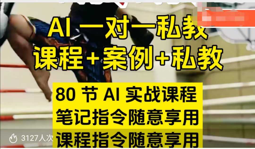 AI指令实战课,课程+案例,80节AI实战课程,笔记指令随意享用,课程指令随意享用(更新7月)插图 AI指令实战课,课程+案例,80节AI实战课程,笔记指令随意享用,课程指令随意享用(更新7月)插图