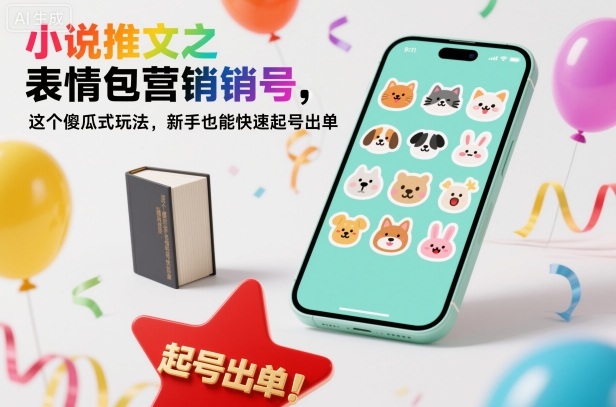 小说推文之表情包营销号,这个傻瓜式玩法,新手也能快速起号出单插图 小说推文之表情包营销号,这个傻瓜式玩法,新手也能快速起号出单插图