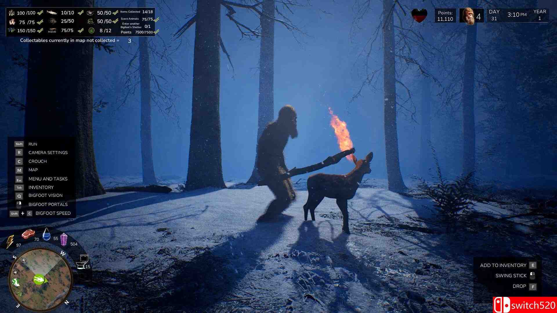 《大脚怪生活（Bigfoot Life）》官方中文 [中文/英文/日语]插图3