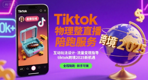 Tiktok物理整蛊直播陪跑服务-tiktok跨境2025插图 Tiktok物理整蛊直播陪跑服务-tiktok跨境2025插图