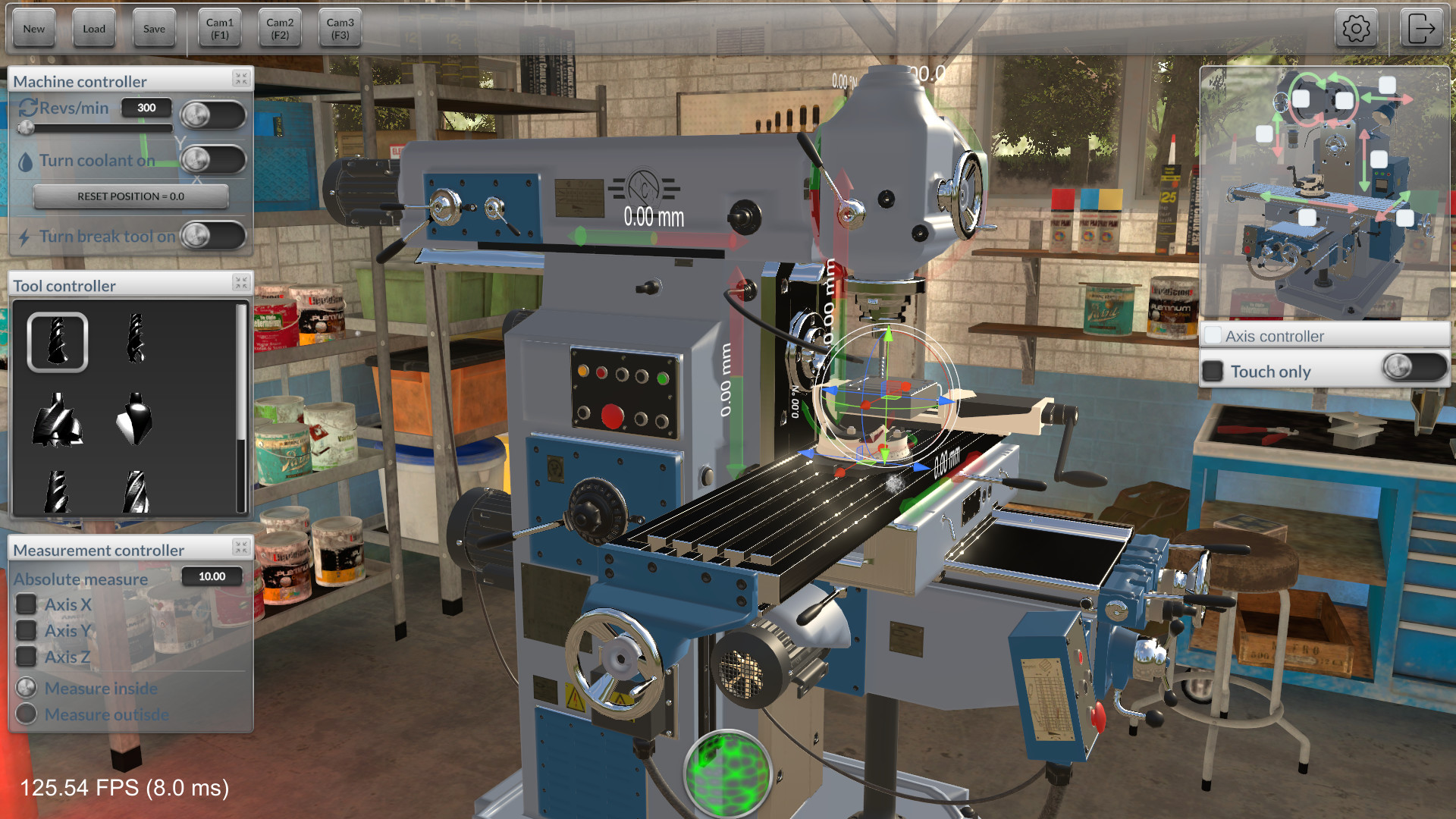 《铣削机模拟器/Milling machine simulator》PC中文版下载-含Build.20665741插图2