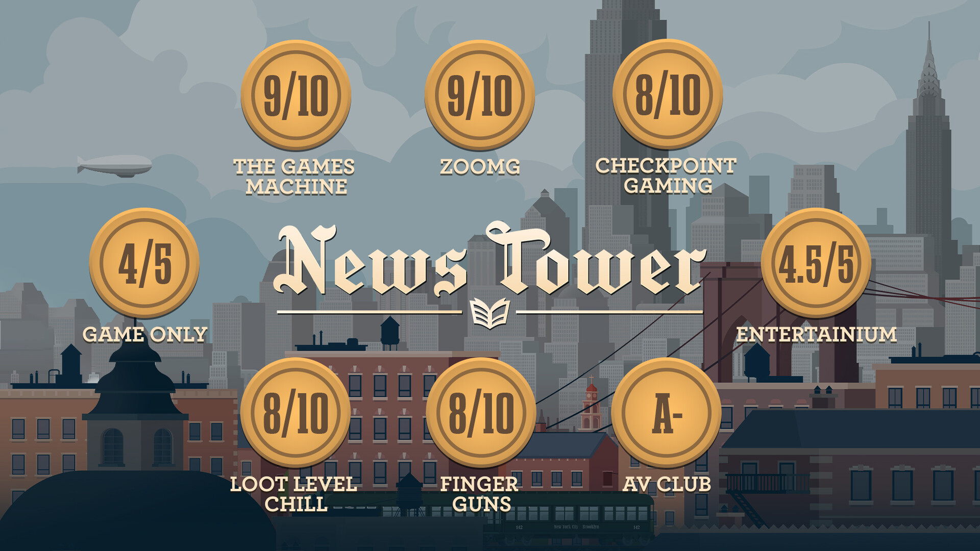 《新闻大厦/News Tower》PC中文版下载-含v1.0正式版插图2 《新闻大厦/News Tower》PC中文版下载-含v1.0正式版插图2