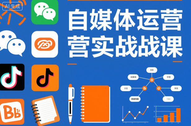 自媒体运营实战课,掌握一套系统的自媒体运营底层方法论,成为优秀的内容创作者插图 自媒体运营实战课,掌握一套系统的自媒体运营底层方法论,成为优秀的内容创作者插图