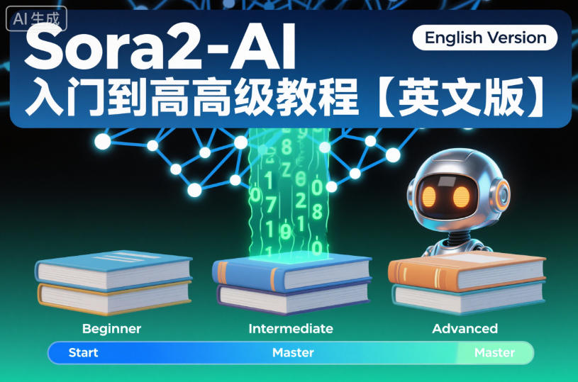 Sora2-AI入门到高级教程【英文版】插图 Sora2-AI入门到高级教程【英文版】插图