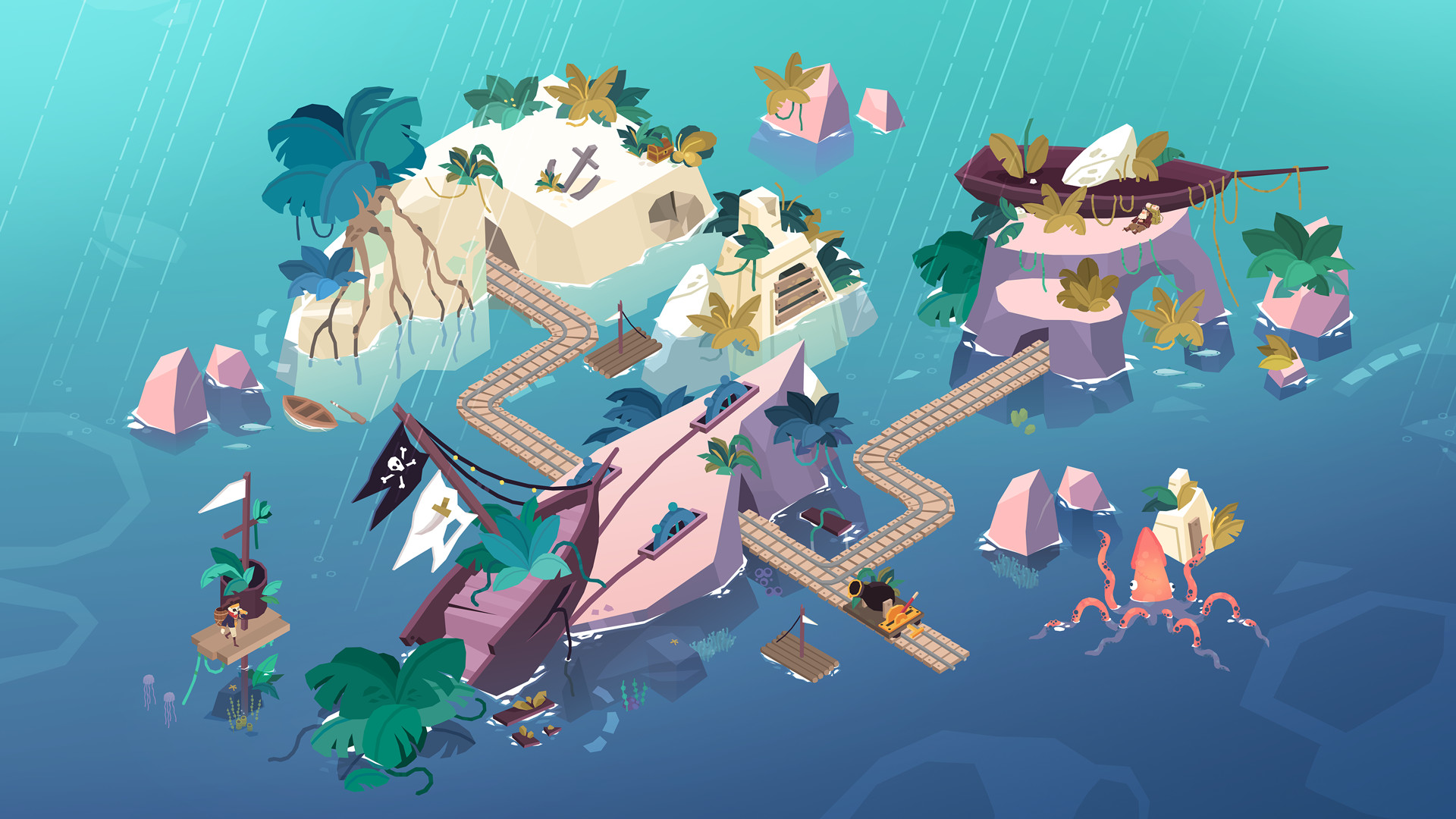 《逃出百慕大 Down in Bermuda》Switch美版中文NSZ下载 – 含1.0.2补丁插图1