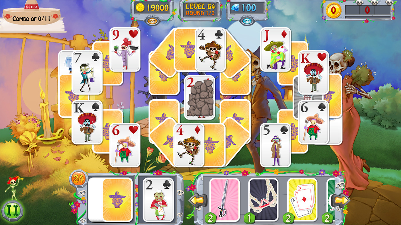 《亡灵节:纸牌合集 Day of the Dead – Solitaire Collection》Switch英文版NSP下载插图2 《亡灵节:纸牌合集 Day of the Dead – Solitaire Collection》Switch英文版NSP下载插图2