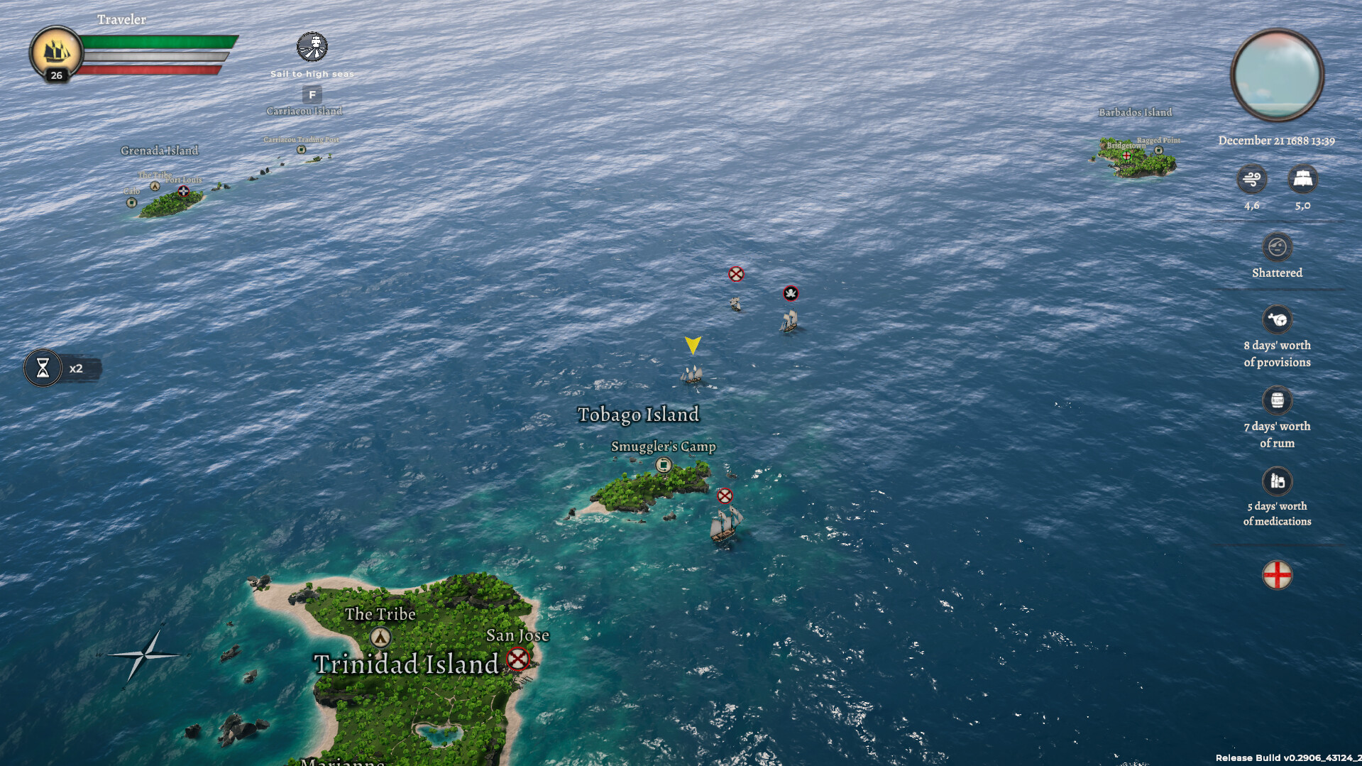 《海盗宝藏/Corsairs Legacy – Pirate Action RPG & Sea Battles》PC中文版下载-含v0.3095插图1