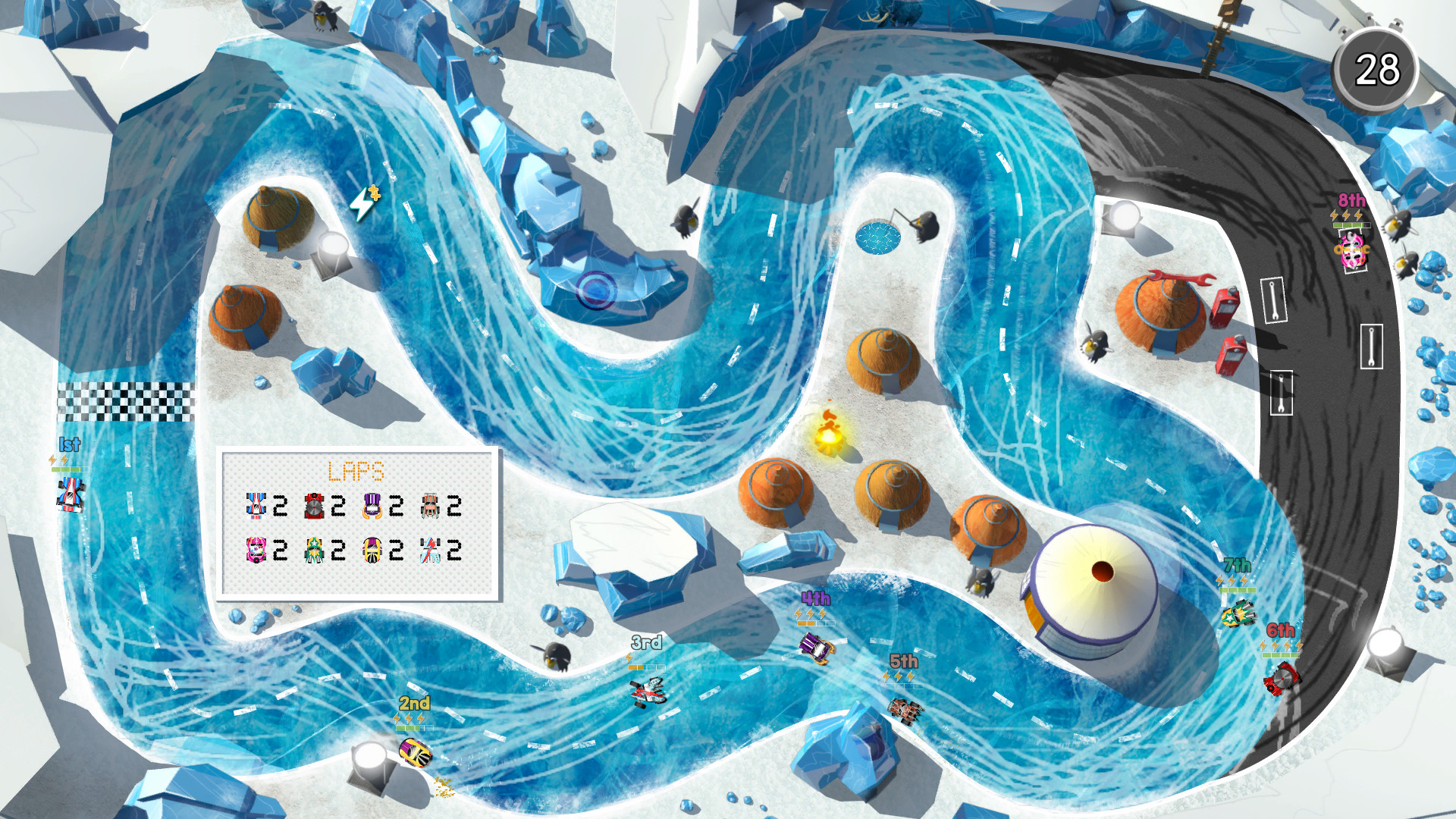 《弱鸡才刹车 BAFL》Switch中文版NSP下载 – 含1.0.2补丁插图1