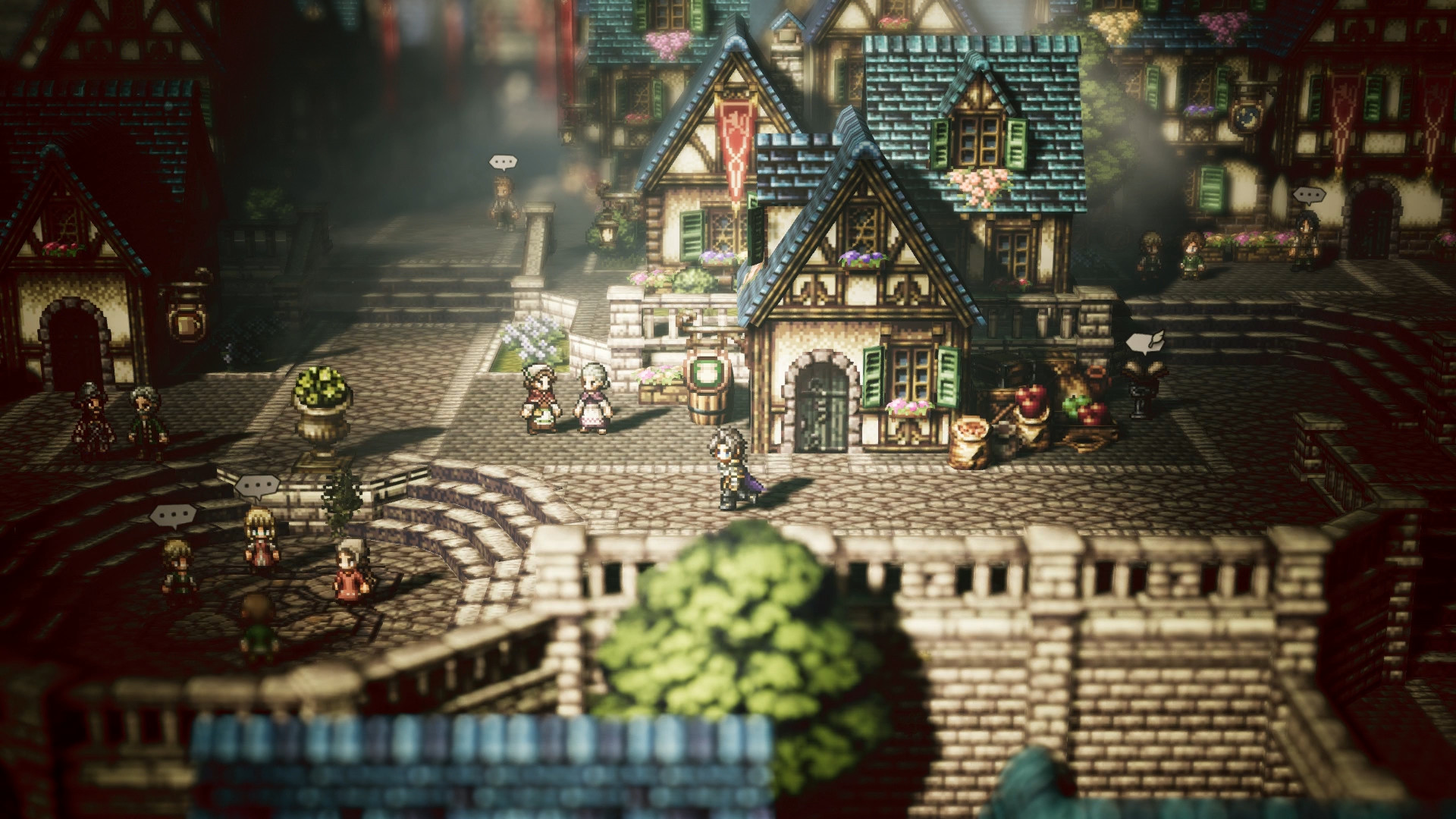 《八方旅人/歧路旅人 .OCTOPATH TRAVELER》Switch美版中文NSP下载 – 含1.0.5补丁插图2