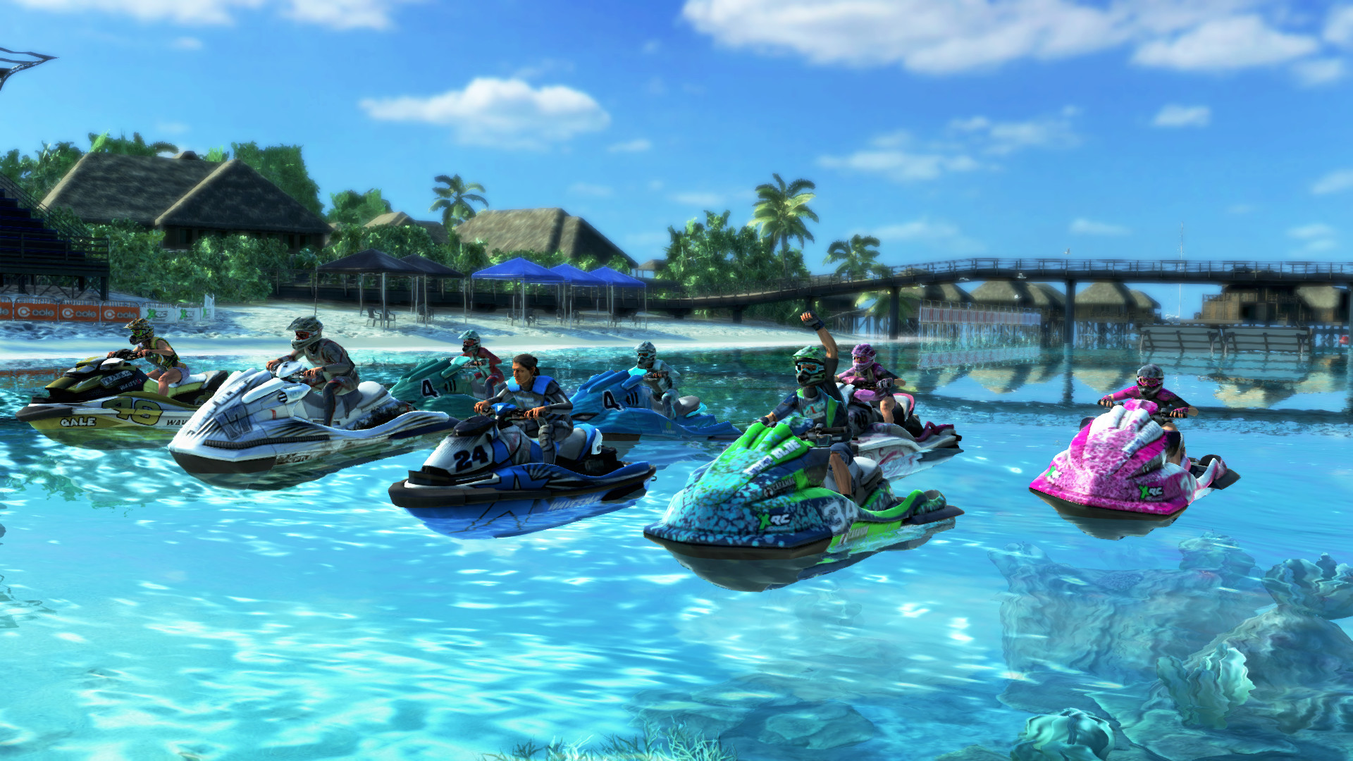 《水上摩托竞速天堂 Aqua Moto Racing Utopia》Switch中文版XCI下载 – 含1.0.1补丁插图2