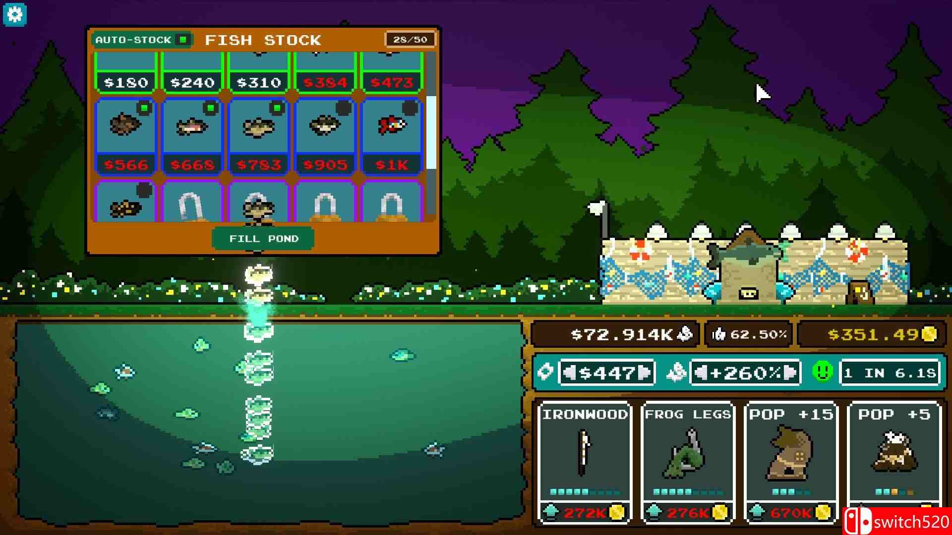 《口袋放置：钓鱼池塘（Pocket Idler: Fishing Pond）》Build 14538474 [英文]插图5