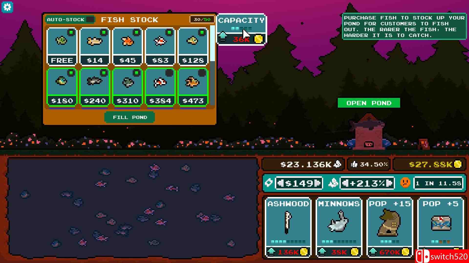 《口袋放置：钓鱼池塘（Pocket Idler: Fishing Pond）》Build 14538474 [英文]插图4