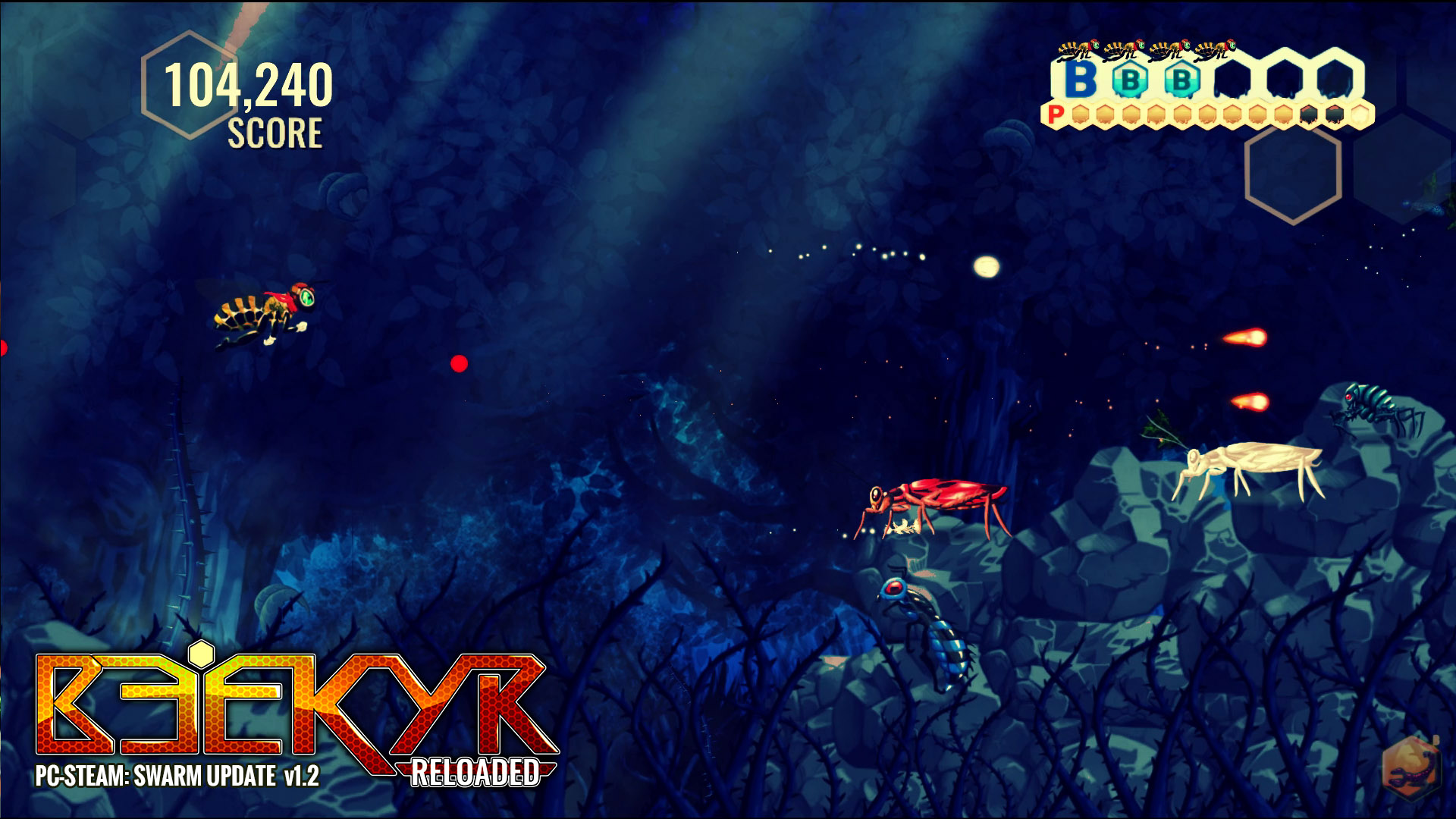 《蜜蜂：重装上阵 Beekyr Reloaded》Switch英文版NSP下载 – 含1.0.0补丁插图1