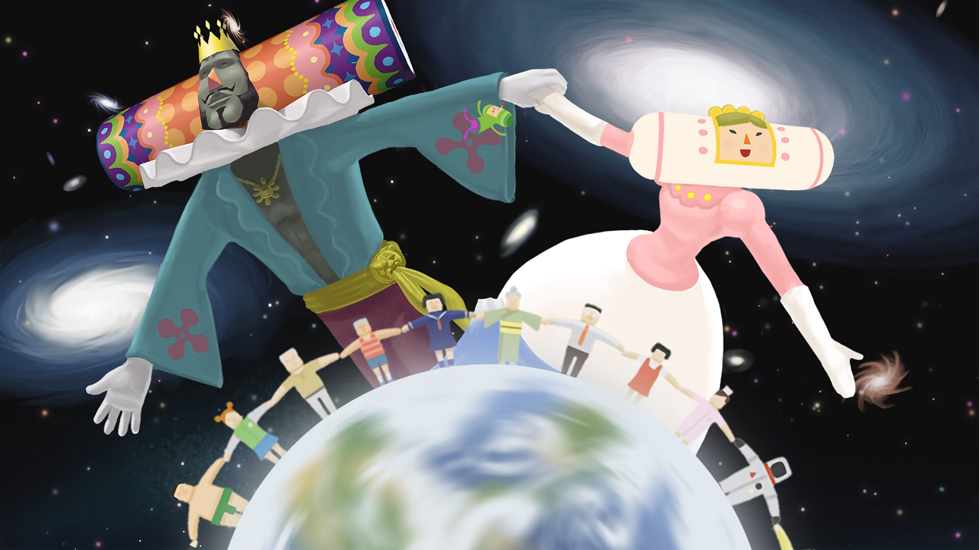 《人见人爱的块魂 安可+ 国王大人的小小回忆/We Love Katamari REROLL Royal Reverie》PC中文版下载-含Build.20552039插图2