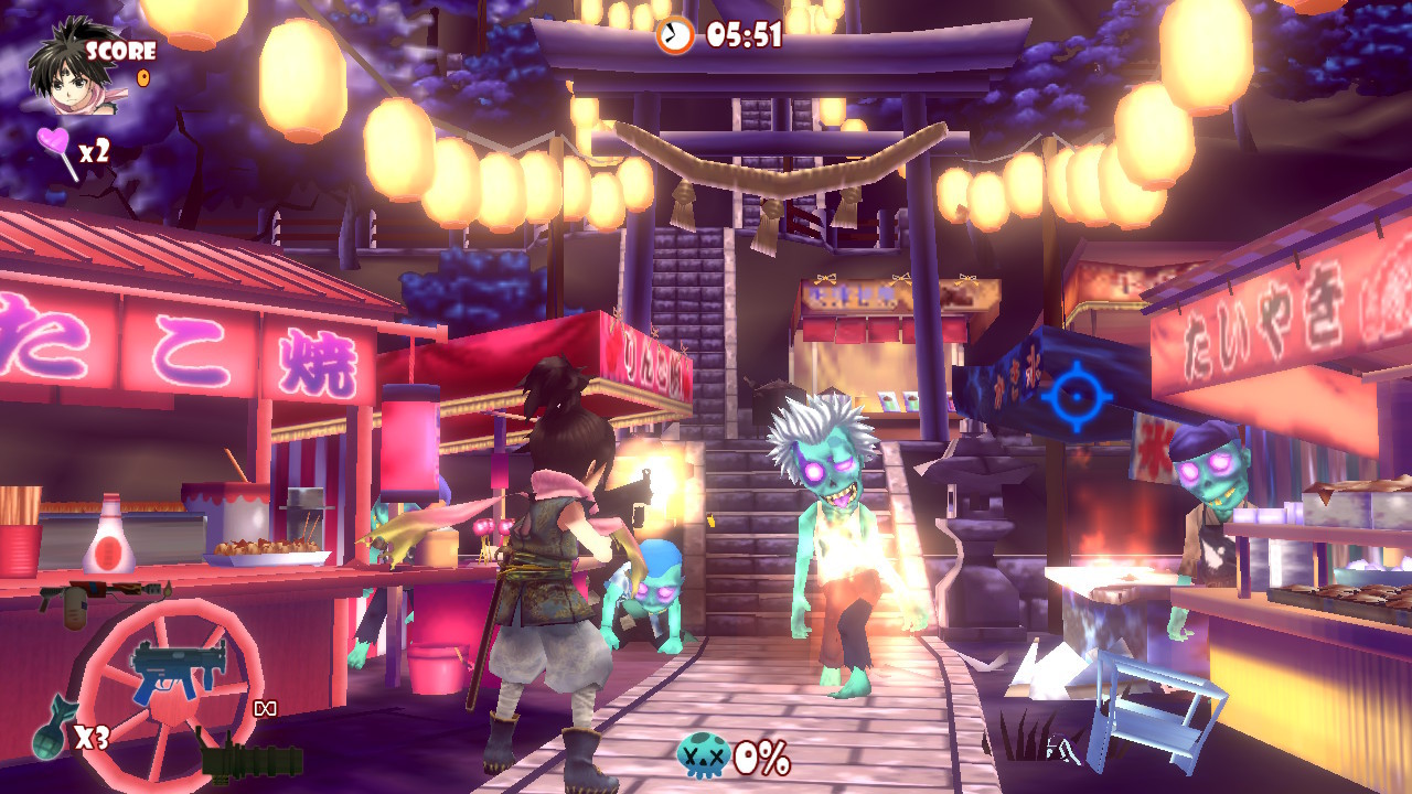 《僵尸梦游仙境DX .Zombie Panic in Wonderland DX》Switch美版英文NSP下载 – 含1.0.2补丁插图1