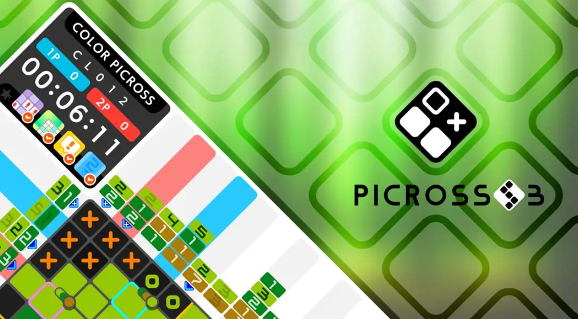 《绘图方块S3 Picross S3》Switch美版中文NSP下载 – 含1.5.2补丁插图 《绘图方块S3 Picross S3》Switch美版中文NSP下载 – 含1.5.2补丁插图