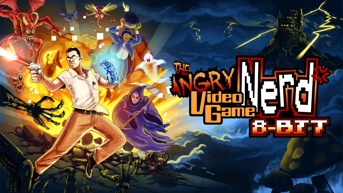 【美版】喷神大冒险 8位版 .Angry Video Game Nerd 8-bit 中文插图 【美版】喷神大冒险 8位版 .Angry Video Game Nerd 8-bit 中文插图