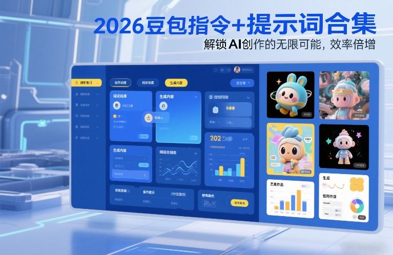 2026豆包指令+提示词合集,解锁AI创作的无限可能,效率倍增插图 2026豆包指令+提示词合集,解锁AI创作的无限可能,效率倍增插图