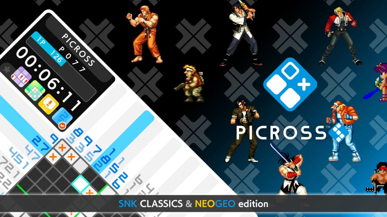 绘图方块S SNK经典&NEOGEO丨PICROSS S SNK CLASSICS & NEOGEO edition插图 绘图方块S SNK经典&NEOGEO丨PICROSS S SNK CLASSICS & NEOGEO edition插图