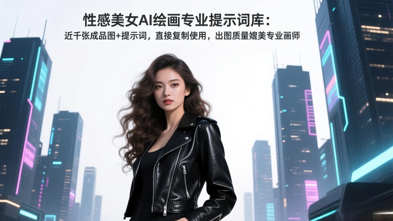 性感美女AI绘画专业提示词库:近千张成品图+提示词,直接复制使用,出图质量媲美专业画师插图 性感美女AI绘画专业提示词库:近千张成品图+提示词,直接复制使用,出图质量媲美专业画师插图
