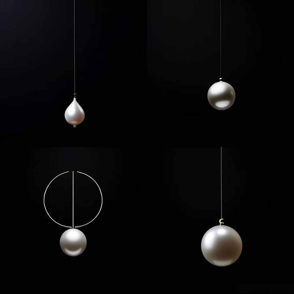 460+专业Midjourney珠宝摄影AI提示词+成效果图，戒指/项链/耳环/手链/宝石/及奢侈配饰等全品类插图5