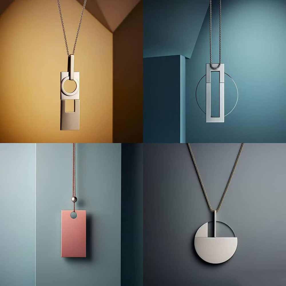 460+专业Midjourney珠宝摄影AI提示词+成效果图，戒指/项链/耳环/手链/宝石/及奢侈配饰等全品类插图4