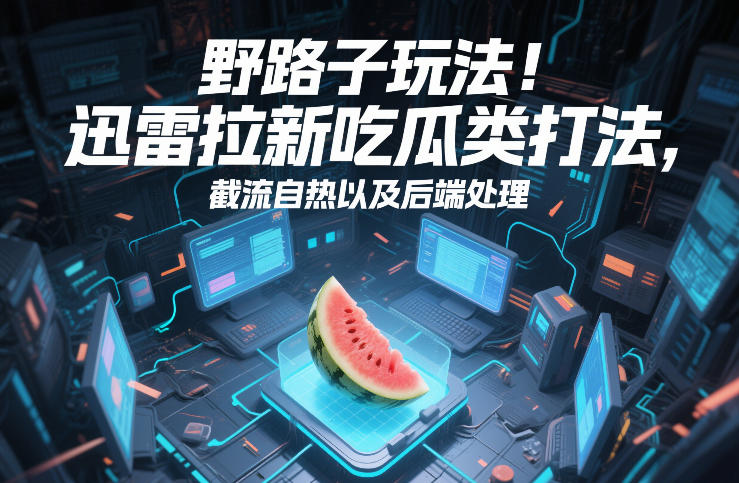 野路子玩法!迅雷拉新吃瓜类打法,截流自热以及后端处理插图 野路子玩法!迅雷拉新吃瓜类打法,截流自热以及后端处理插图