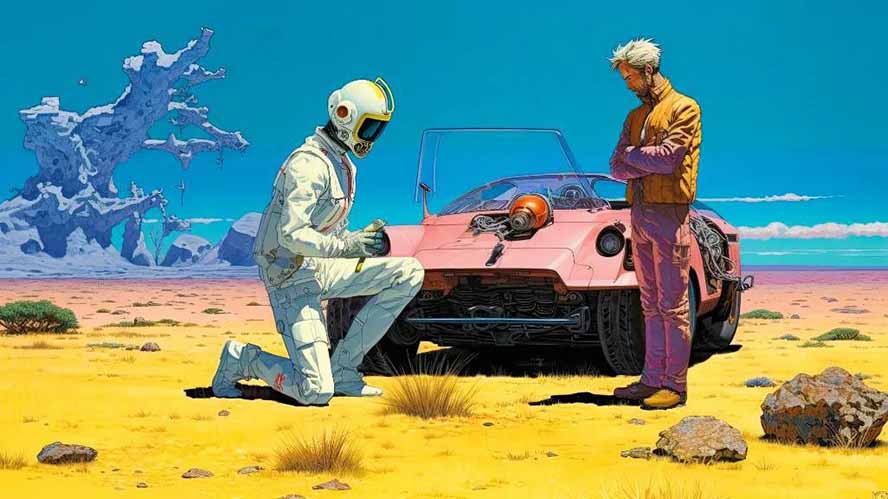 Midjourney AI漫画创作课，脚本构思、人物设计、排版合成，零基础创作完整漫画或系列插画插图7