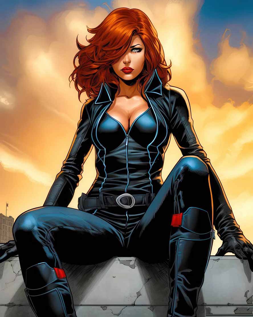 Midjourney AI漫画创作课，脚本构思、人物设计、排版合成，零基础创作完整漫画或系列插画插图2